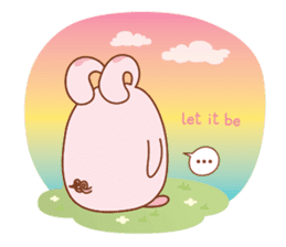 GiGi, The Pig-Rabbit sticker #2586485