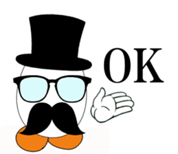 Egg Baron Mr Boil sticker #2586720