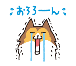 Love Love Sheltie sticker #2586865