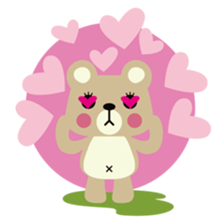 Little bear POM POM POKO sticker #2586934