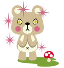 Little bear POM POM POKO sticker #2586935