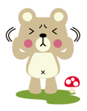 Little bear POM POM POKO sticker #2586951