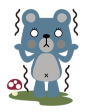 Little bear POM POM POKO sticker #2586958