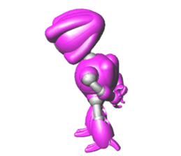 Space observer (3DCG Sticker) sticker #2587051