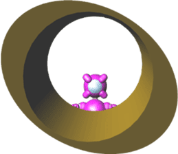 Space observer (3DCG Sticker) sticker #2587058