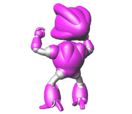 Space observer (3DCG Sticker) sticker #2587062