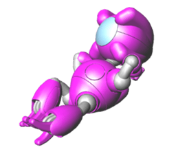 Space observer (3DCG Sticker) sticker #2587063