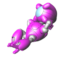 Space observer (3DCG Sticker) sticker #2587063