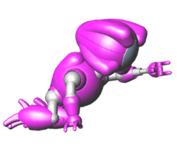 Space observer (3DCG Sticker) sticker #2587075