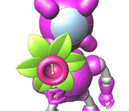 Space observer (3DCG Sticker) sticker #2587083