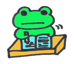 frog place KEROMICHI-AN  Study Pass sticker #2588007