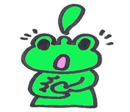 frog place KEROMICHI-AN Study Pass sticker #2588009