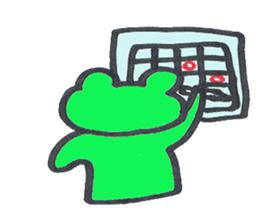 frog place KEROMICHI-AN  Study Pass sticker #2588010