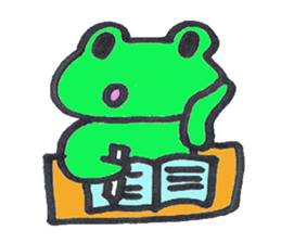 frog place KEROMICHI-AN  Study Pass sticker #2588011