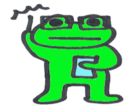 frog place KEROMICHI-AN  Study Pass sticker #2588014