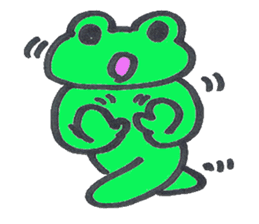 frog place KEROMICHI-AN Study Pass sticker #2588016