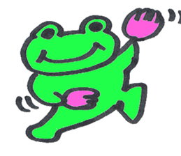 frog place KEROMICHI-AN Study Pass sticker #2588020