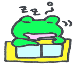 frog place KEROMICHI-AN  Study Pass sticker #2588023