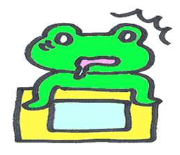 frog place KEROMICHI-AN Study Pass sticker #2588024