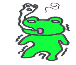 frog place KEROMICHI-AN  Study Pass sticker #2588026