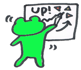 frog place KEROMICHI-AN  Study Pass sticker #2588028