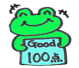 frog place KEROMICHI-AN  Study Pass sticker #2588029