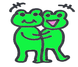 frog place KEROMICHI-AN Study Pass sticker #2588030