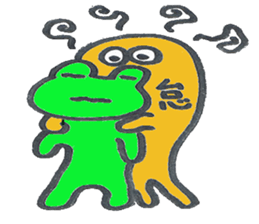 frog place KEROMICHI-AN  Study Pass sticker #2588034