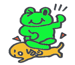 frog place KEROMICHI-AN  Study Pass sticker #2588035
