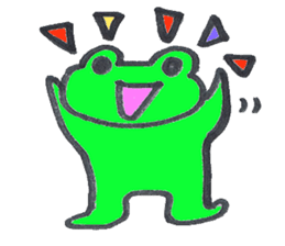 frog place KEROMICHI-AN Study Pass sticker #2588040
