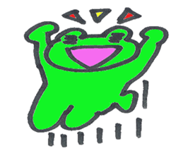 frog place KEROMICHI-AN Study Pass sticker #2588043
