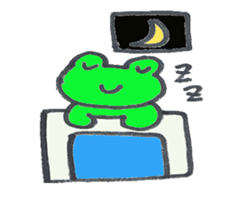 frog place KEROMICHI-AN Study Pass sticker #2588045