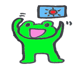 frog place KEROMICHI-AN  Study Pass sticker #2588046