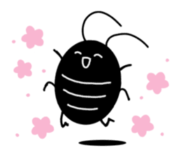 Liver ward cockroach. sticker #2588068