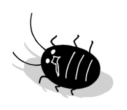 Liver ward cockroach. sticker #2588069