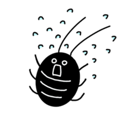 Liver ward cockroach. sticker #2588072