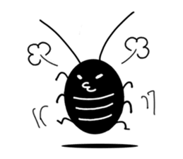 Liver ward cockroach. sticker #2588073