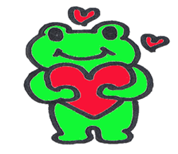 frog place KEROMICHI-AN LOVE sticker #2588290