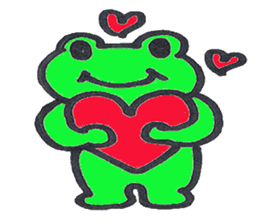 frog place KEROMICHI-AN LOVE sticker #2588290