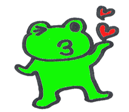 frog place KEROMICHI-AN LOVE sticker #2588291