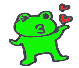 frog place KEROMICHI-AN LOVE sticker #2588291
