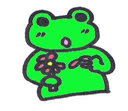 frog place KEROMICHI-AN LOVE sticker #2588293