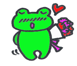 frog place KEROMICHI-AN LOVE sticker #2588295