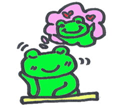 frog place KEROMICHI-AN LOVE sticker #2588296