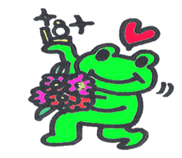 frog place KEROMICHI-AN LOVE sticker #2588325
