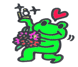 frog place KEROMICHI-AN LOVE sticker #2588325