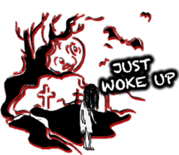 SKETCHY GHOST sticker #2588781