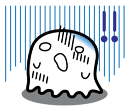 This is a pretty ghost called YOCCHI 6 sticker #2588897