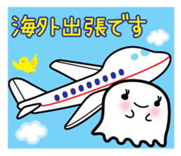 This is a pretty ghost called YOCCHI 6 sticker #2588915