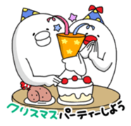 Yarukinashio Xmas for lover sticker #2588944